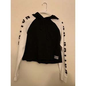 Cropped long sleeve hoodie from PINK...